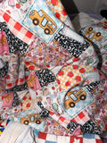 4t short sleeve peplum/bikers