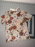 2t short sleeve mock neck tee