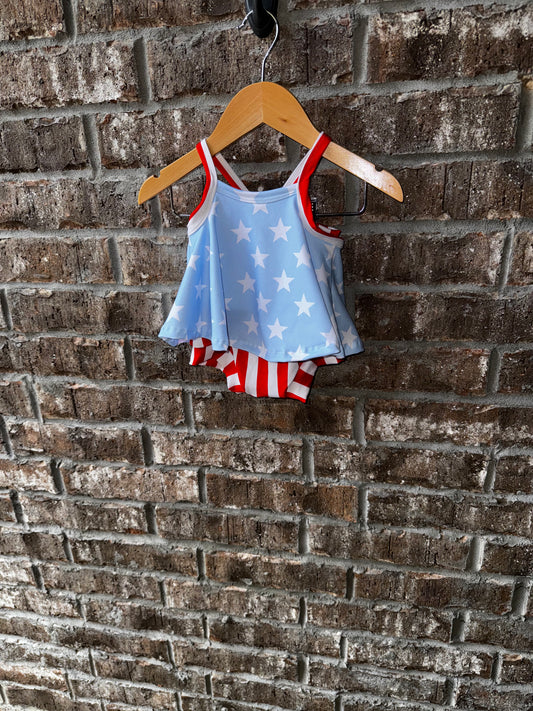 Stars and Stripes swing top set