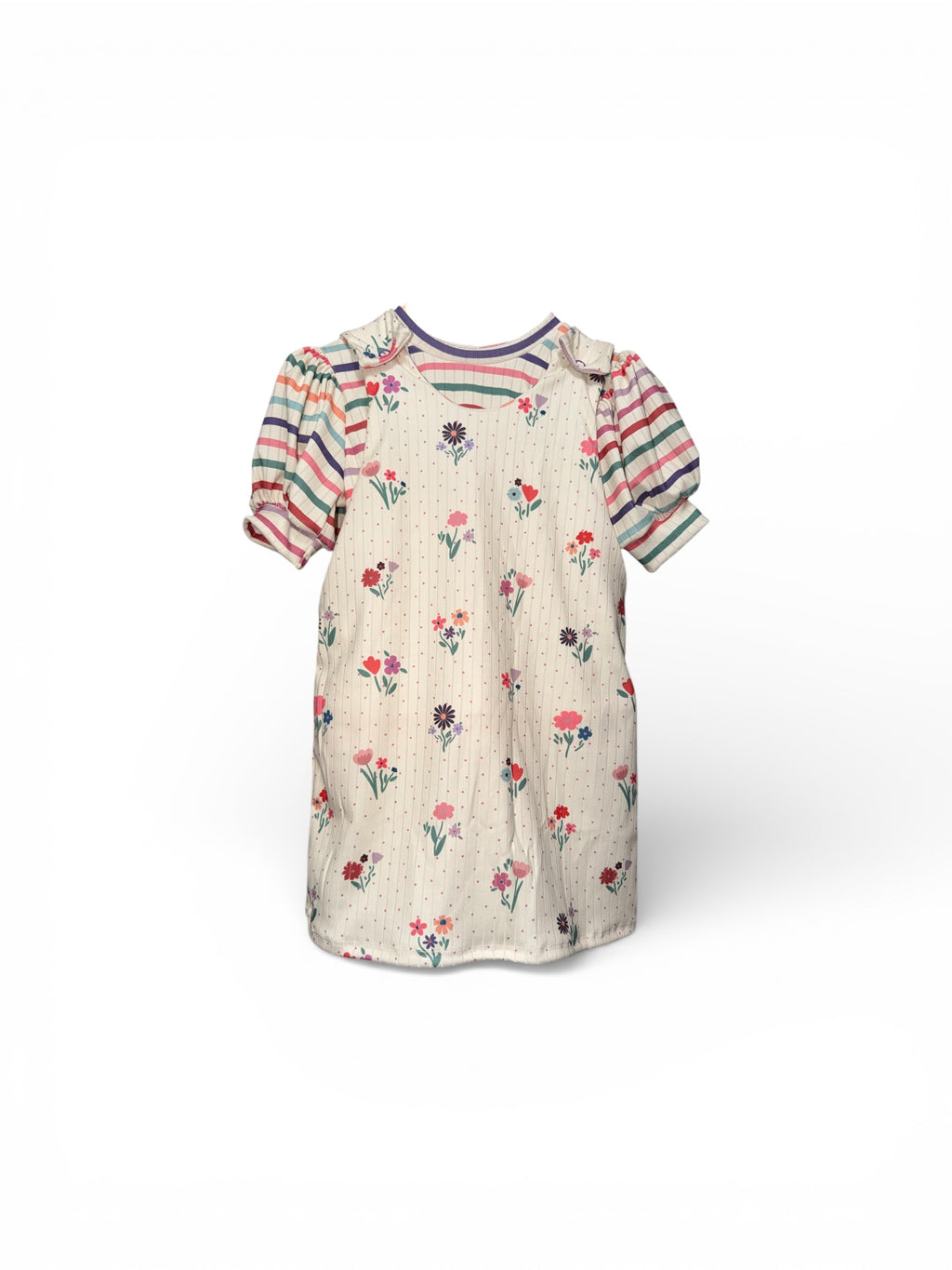 18/24 overall dress/puff tee