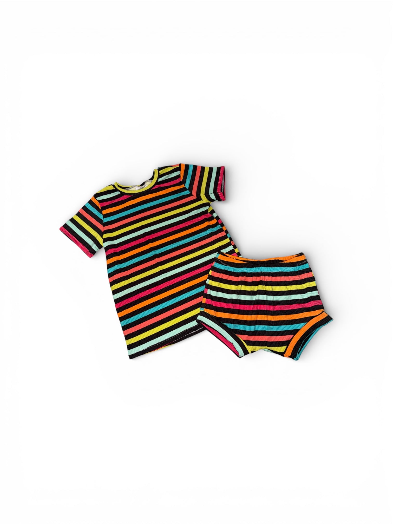 7 basic tee/shorties